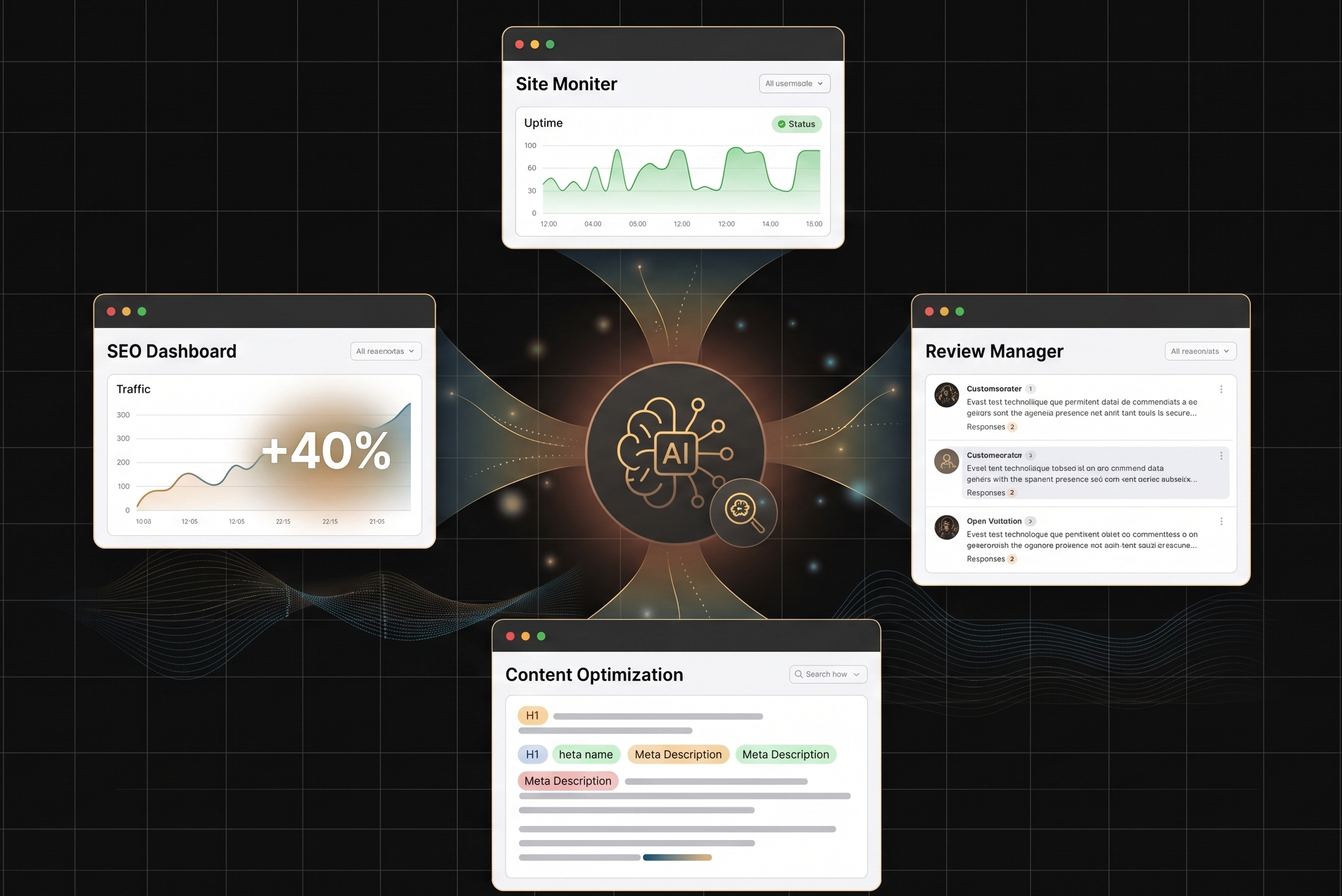 Agent SEO IA — référencement et gestion de site